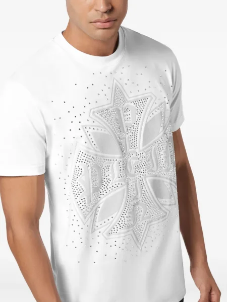 Tricou Philipp Plein alb