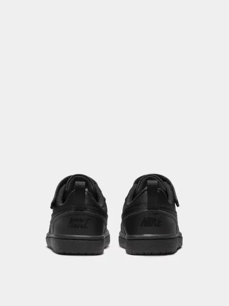 Дитячі Кеди низькі NIKE COURT BOROUGH LOW RECRAFT синтетичний чорний
