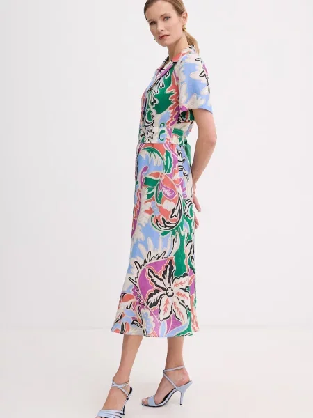 Marella літня сукня лляна PACCHE