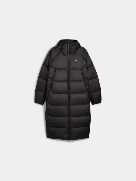 Пуховик PUMA Hooded Down Puffer Coat комбінований верх чорний