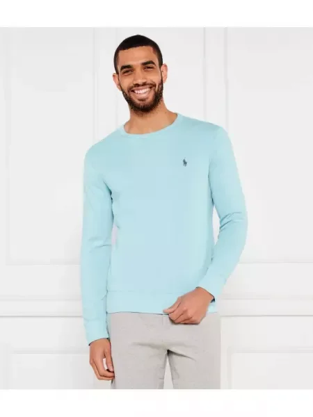 Tricou mânecă lungă Polo Ralph Lauren albastru