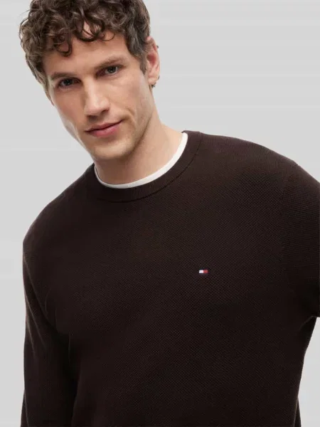 Sweter z czystej bawełny o kroju regular fit Tommy Hilfiger