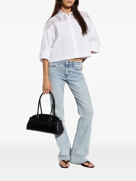 Decupat cămașă Rag & Bone alb
