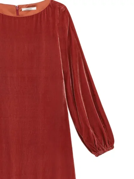 Rochie mini Maliparmi de catifea roșu