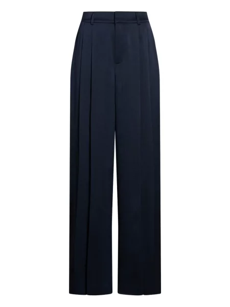 Pantaloni Cinq A Sept plisate albastru
