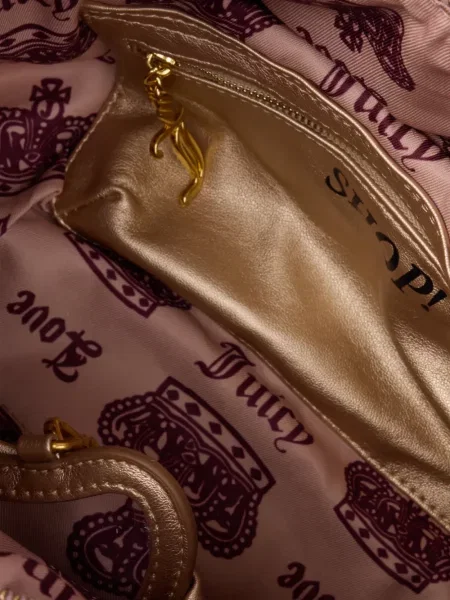 Τσάντα Juicy Couture με αυτόγραφο κόκκινο