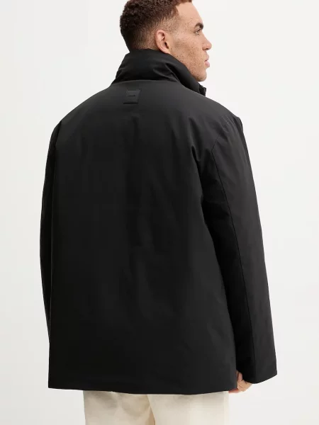 Péřová bunda Calvin Klein zimní černá