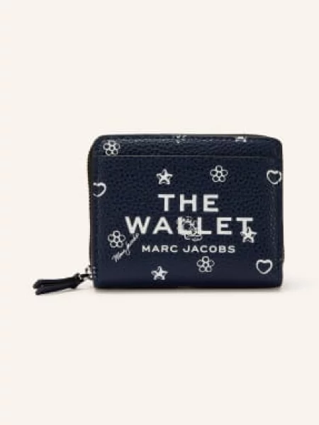 Marc Jacobs Peněženka Bandana tmavě modrá bílá