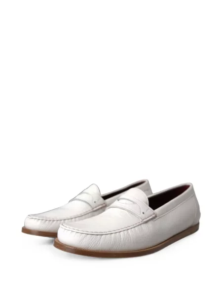Pantofi loafer Dolce & Gabbana din piele alb