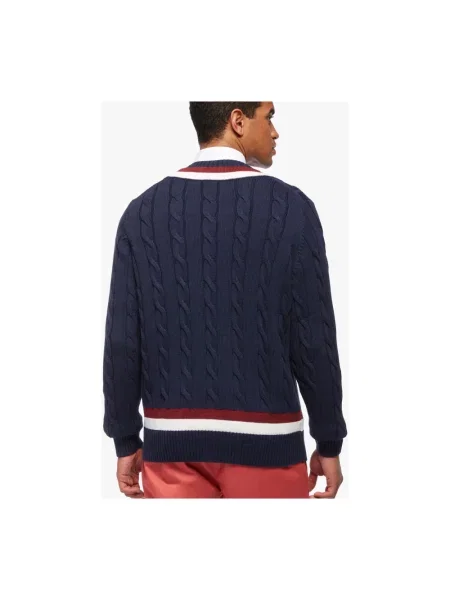 Sweter Brooks Brothers niebieski