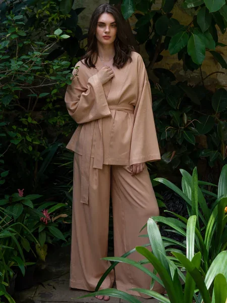 Лляна Сорочка FORLY бежевий