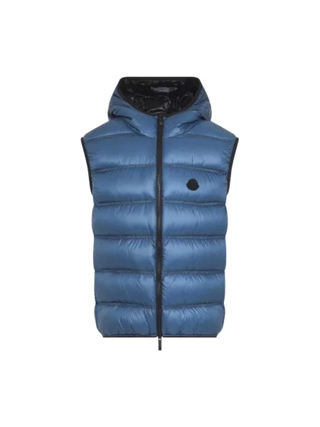 Kamizelka Moncler niebieska