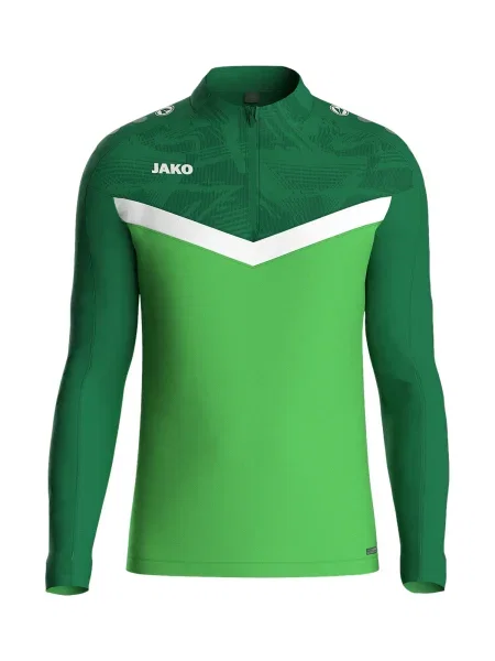 JAKO Hanorac sport verde / verde limetă alb