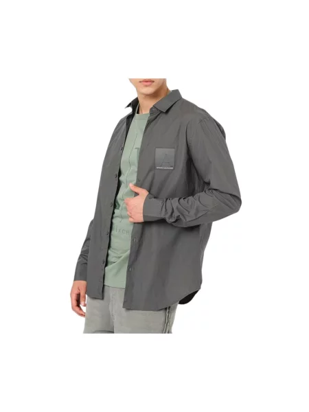 Kurtka Armani Exchange szara