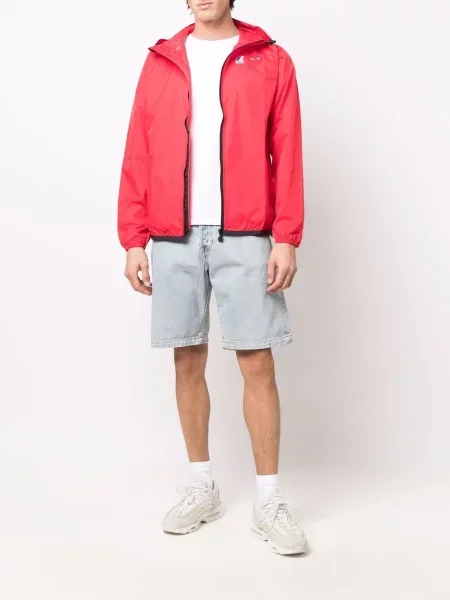 Striukė Comme Des Garçons Play su gobtuvu raudona
