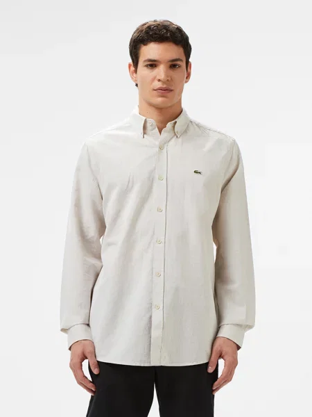 Сорочка Lacoste бежевий