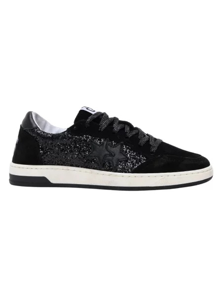 Sneakersy 2star skórzane czarne