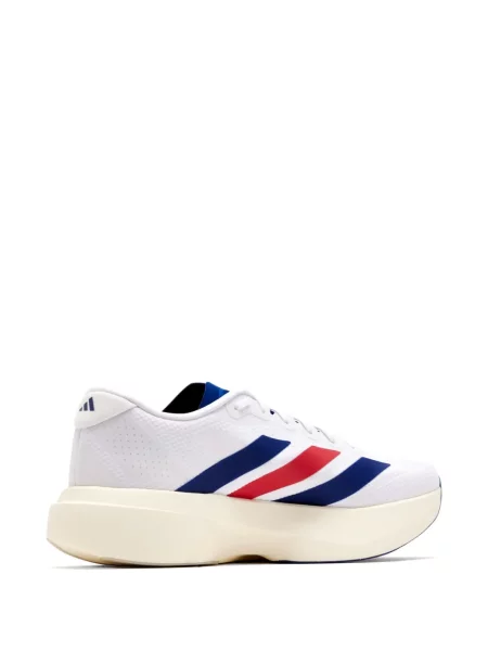 Маратонки Adidas Adizero бродирани на райета бяло