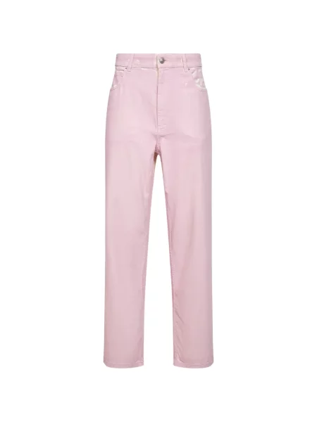 Blugi drepți Marni roz