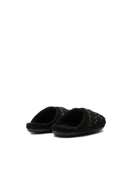 Półbuty Moon Boot typu teddy czarne