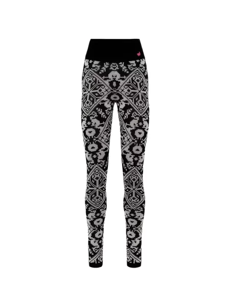 Leggings Kari Traa tricotate negru