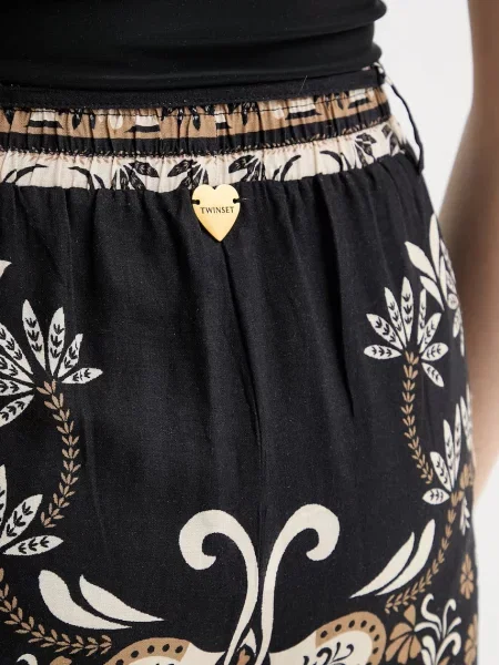 Twinset шорти з льоном