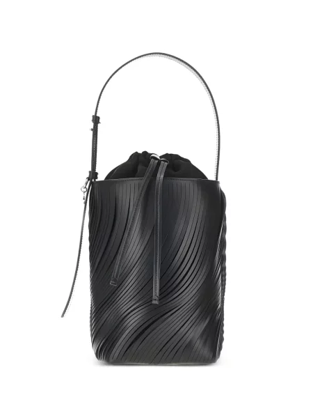 Bőr kézitáska Emporio Armani fekete