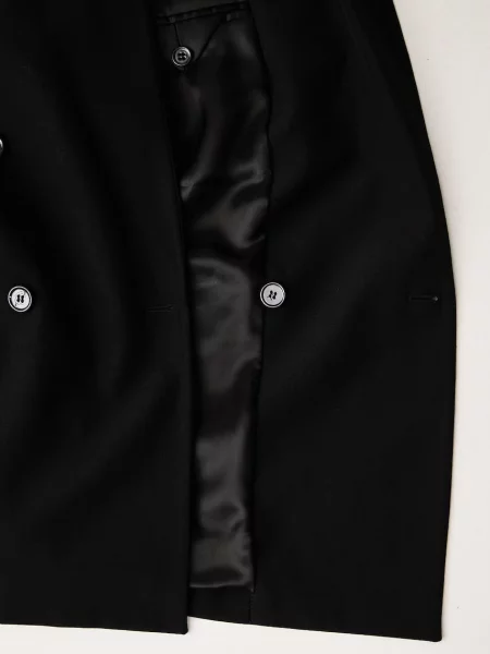 Шерстяной двубортный пиджак Mm6 Maison Margiela