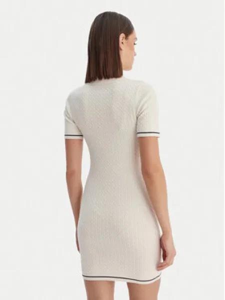 Calvin Klein Hétköznapi ruha Microcable bézs