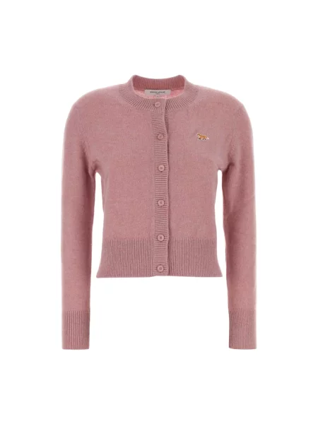 Kardigan dziecięcy Maison Kitsune różowy