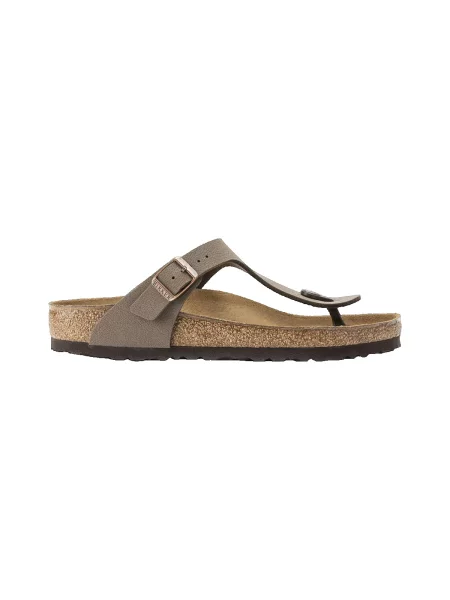 BIRKENSTOCK Ujjelválasztó-pántos szandál Gizeh' barna