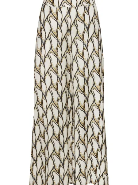 LASCANA Pantaloni bej deschis / maro / gri negru