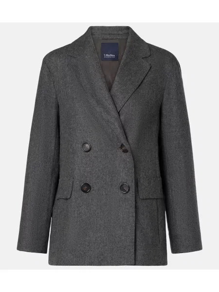 Sacou 's Max Mara de lână gri