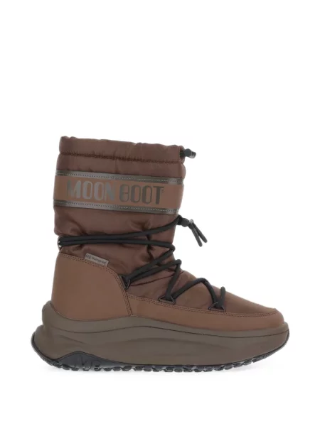 Μποτάκια αστραγάλου Moon Boot καφέ