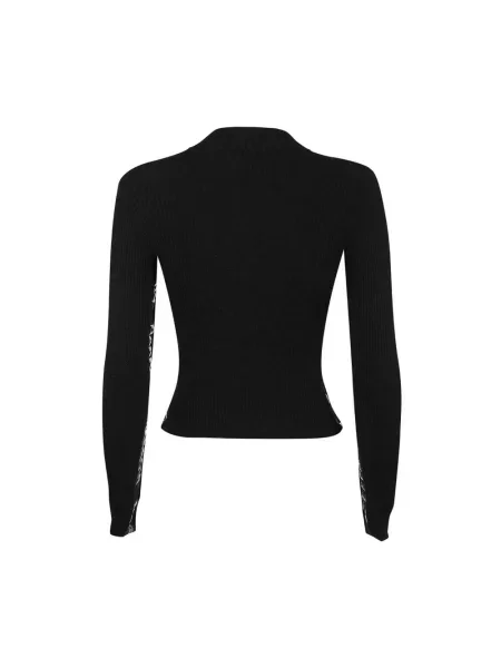 Sweter Barrow z logo czarny