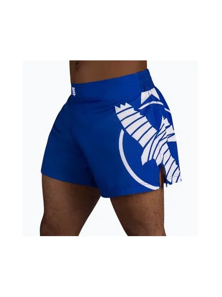 Тренувальні шорти Hayabusa Icon Kickboxing сині/білі білі