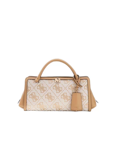 GUESS Kabelka Guess Sac à Main Audrey Petit Monogramme Beige Logo' béžová