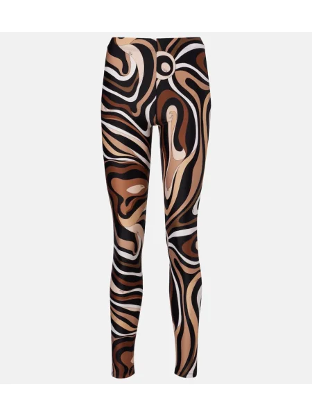 Leggings Pucci negru