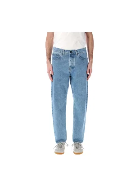 Jeansy Carhartt Wip niebieskie