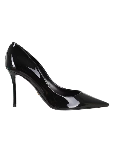 Czółenka Dolce And Gabbana skórzana czarna
