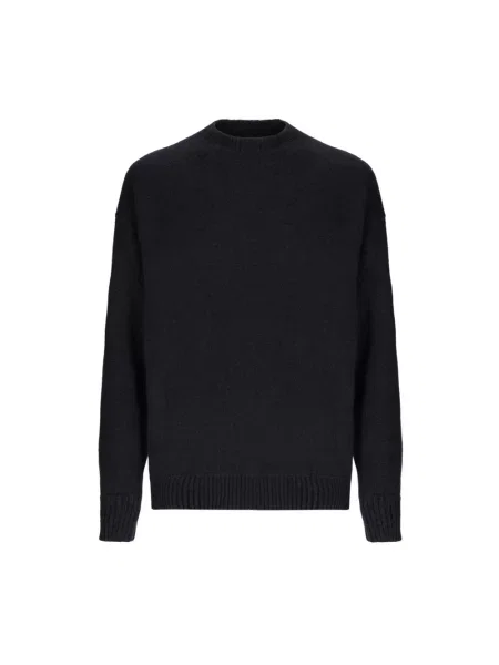Dzianinowy sweter Laneus czarny