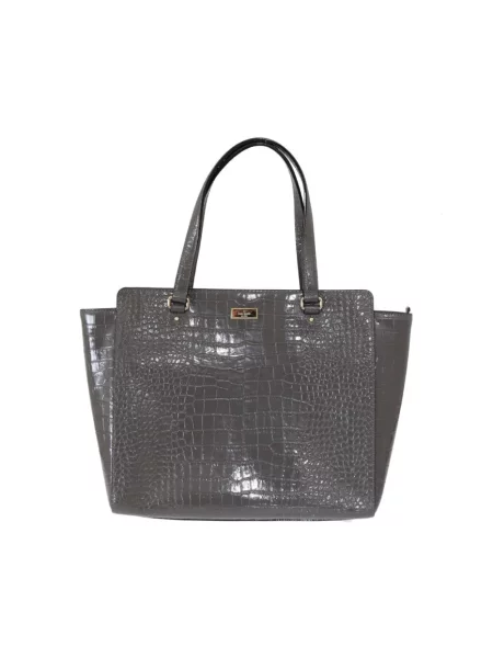 Torebka Kate Spade skórzana szara