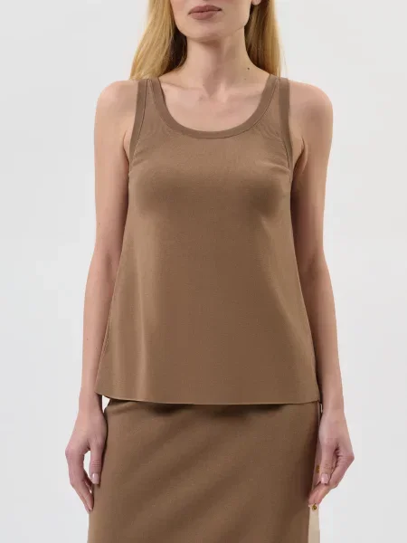 Топ Elisabetta Franchi коричневий