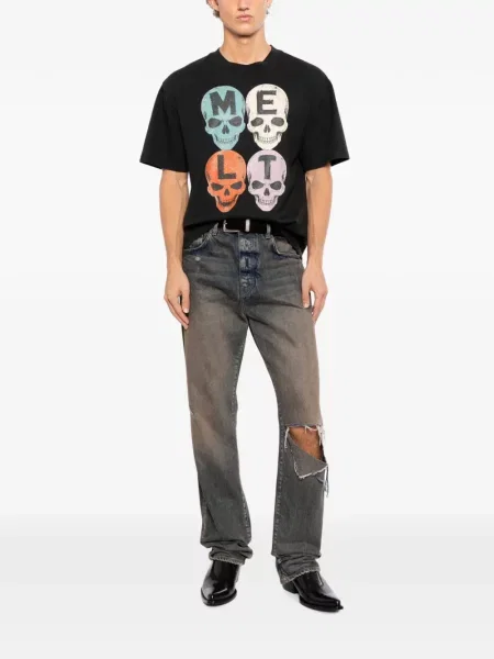 Tricou Melt cu imagine negru