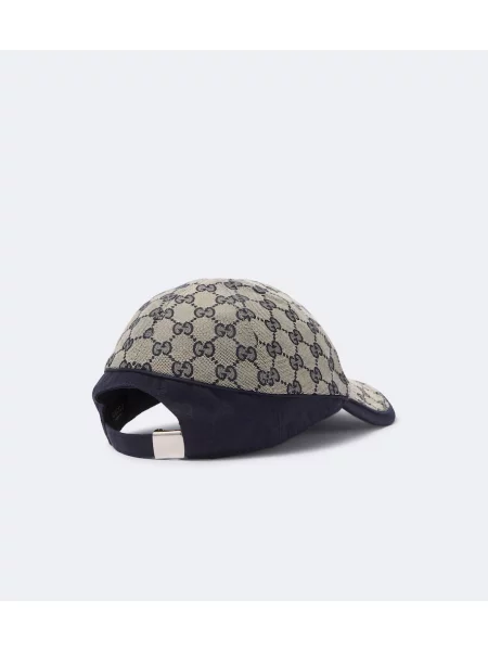 Șapcă Gucci din canvas bej