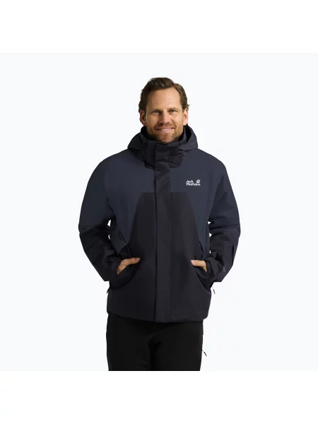 Мъжко ски яке Jack Wolfskin Flowline 2L Ins midnight sky синьо