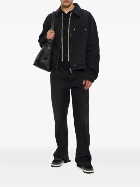 Scurt cardigan Amiri negru