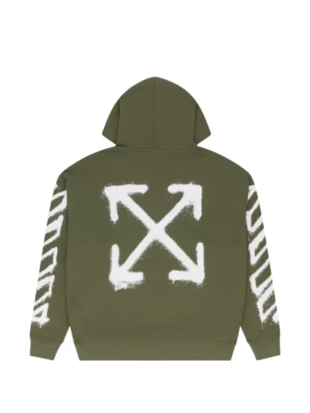 Hanorac cu glugă Off-white alb