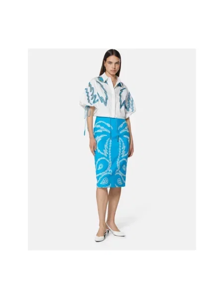 Koszula Silvian Heach koronkowa biała