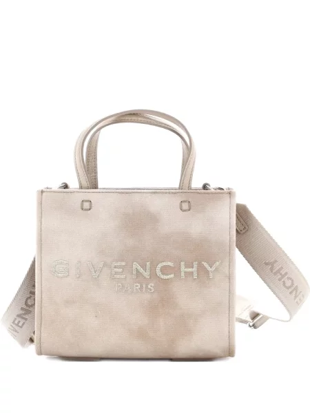 Plátěná mini kabelka Givenchy Pre-owned černá